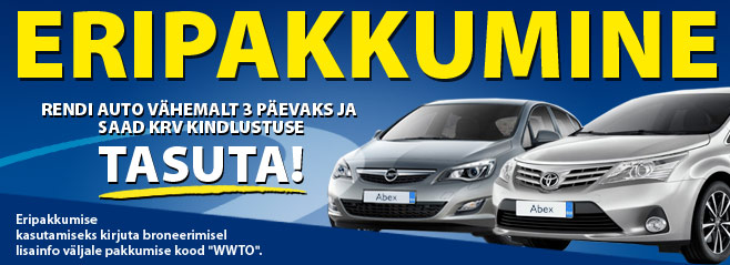 Soodne autorent Tallinnas