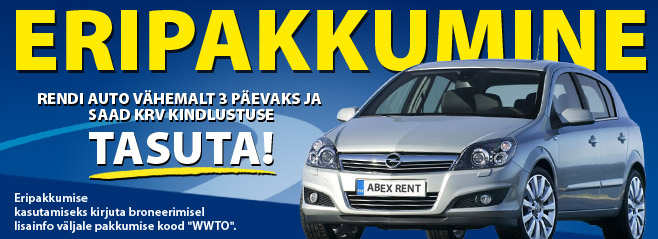 Autorent eripakkumine